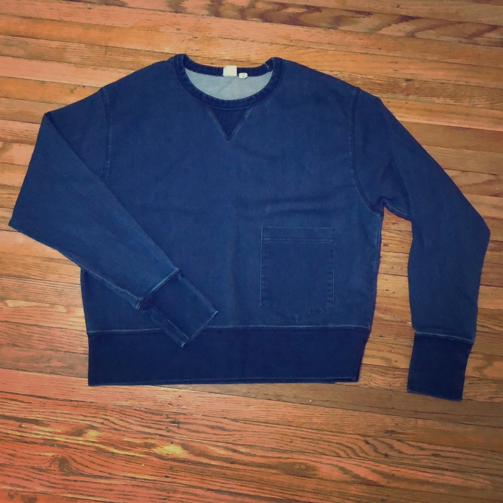 Gap denim sweatshirt - women’s sz XS